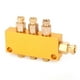 thumbnail image 1 of Distribuidor de aceite TKType, pistón de lubricación de latón ajustable, separador, válvula divisora, sistema de lubricación (1 entrada, 3 salidas), 1 of 15