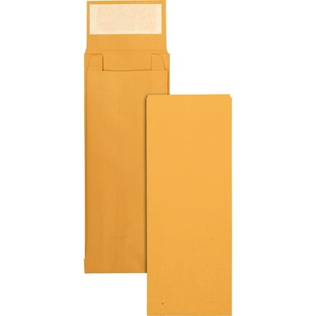 - Quality Park, QUA93331, Kraft Redi-strip Expansion Envelopes, 25 / Pack, Kraft