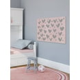 thumbnail image 6 of Marmont Hill Pink and Gray Hearts Canvas Wall Art, 6 of 7