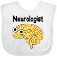 thumbnail image 3 of Inktastic Neurologist Brain Boys or Girls Baby Bib, 3 of 4