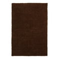 thumbnail image 3 of Unique Loom Solid Shag Collection Area Rug (7' 1" x 10' Rectangle Chocolate Brown), 3 of 7