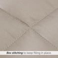 thumbnail image 4 of Southshore Fine Living, Inc. All Season Down Alternative Comforter, Bone, Full/Queen Bedding, 4 of 9