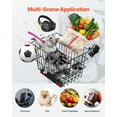 thumbnail image 4 of VEVOR Scooter Rear Basket Heavy Duty Mobility Basket with Handle 1 in Receiver, 4 of 9