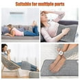 thumbnail image 3 of Coussin Chauffant en Flanelle avec Réglage de Température Couverture Électrique Isolation Thermique, 3 of 3