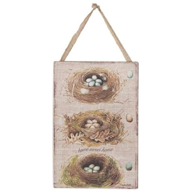 Demdaco Nature S Journey Home Sweet Home Wall Art 8 By 12 Inch Walmart Com Walmart Com