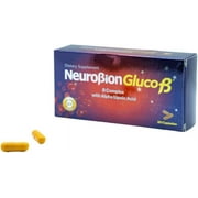Neurobion Gluco B con Acido Alfa Lipoico Dietary Supplement B Complex with Alpha Lipoic Acid, Complejo B 30 Capsule