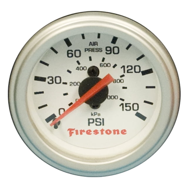 Manómetro Airide Firestone Cara Blanca PN 2225/2229