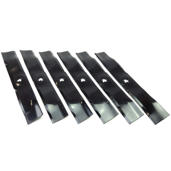 (6) Mulching Blades Compatible With Husqvarna 48" 2748GLS YTH2148 532173921
