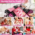 thumbnail image 6 of 30th Birthday Gifts for Women Birthday Decorations for 30 Year Old Women, Gifts for Women Birthday Unique, Birthday Presents for Her Mum Wife Sister Friend, Soft Throw Blanket 60"X50", 6 of 6