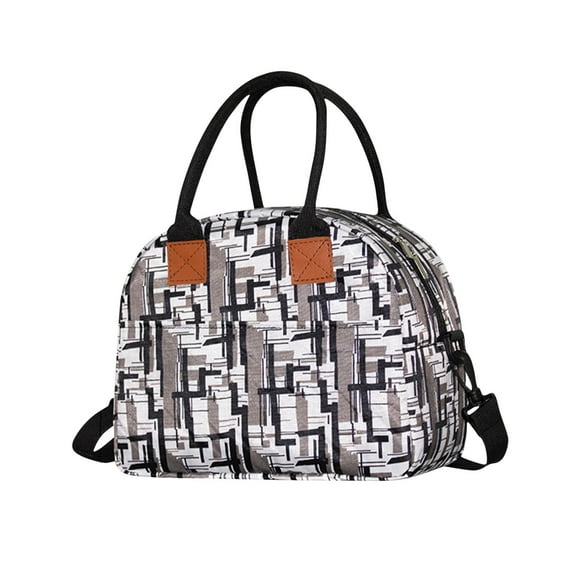 Xihbxyly Lonchera Congelable, Aislamiento a Prueba de Fugas, Tela Resistente, Gran Capacidad, Práctico Bolsillo Frontal, Diseño Reutilizable, para Uso En Exteriores, Escuela y Oficina, 24 X 29 X 16 C