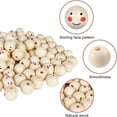 thumbnail image 2 of Pack of 10 Handmade Wooden Beads 20mm Round Shape for DIY Jewelry Making, 2 of 10
