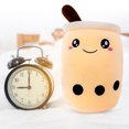 thumbnail image 1 of Linda almohada de peluche, taza de té de la leche, juguetes para acompañar a las niñas, muñeca durmiente, regalos creativos Tmvgtek juguetes de los niños, 1 of 5