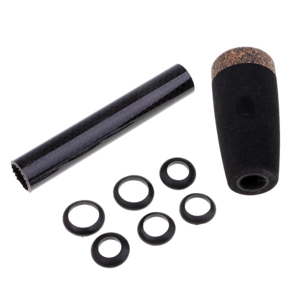 Kit De Reparación De Mango De Caña De Pescar - Incluye Empuñadura De Corcho Y Asiento De Carrete, Tamaño Total ~28,6 Cm