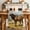 Yellow, variant on Majestic Elk Dining Table Runner, Brown Wildlife Animal Rocks Snowcap Alpine Meadow Farm Washable Table Runners Kitchen Coffee Table Center Decor for Home Party Holiday Wedding 13 x 48 Inches