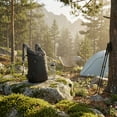 thumbnail image 4 of Willtoo Foldable Ultra Lightweight Packable Backpack for Travel Camping, 35L Hiking Backpack Waterproof Foldable Daypack for Men Women Outdoor-Black, 4 of 5