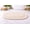 Natural, variant on 100% Cotton Bath Mat – Oval, White, Reversible, Long Stapple Cotton, Easy-care Machine Washable, Delicate Cycle, Cold Water, Super Soft & Absorbent (18"X28")