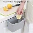 thumbnail image 1 of Kitchen Cabinet Door Basket Hanging waste bin for trash Trash Can Waste Bin can for Storage Box, 1 of 1