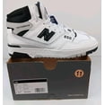 thumbnail image 1 of New Balance 650R Lifestyle Sneaker White / BLK Shoes BB650RCE Men's Sz 11 New, 1 of 6