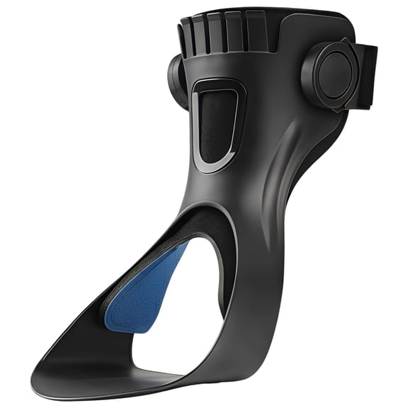 Right Foot Afo Foot Drop Brace, Lightweight Orthosis For Walking, Quick Buckle, Half-Sole Design, Sturdy Support, Comfortable Fit Inside Shoes