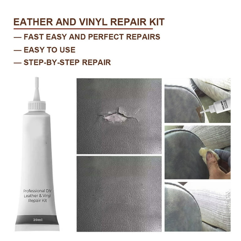 20ML PU Leather Repair Gel Car Seats PU Leather Scratch Repair Agent  Multipurpose Durable Car Seat Repair Cream [<wish59>]
