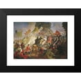 thumbnail image 2 of Karl Bryullov 18x14 Black Modern Framed Museum Art Print Titled - Siege of Pskov by Polish King Stefan Batory (1843), 2 of 5