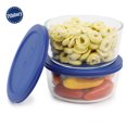 thumbnail image 1 of Pillsbury 4pc Rectangular Glass Round Food Storage Container  944ml, 1 of 4