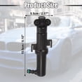 thumbnail image 3 of Unique Bargains Front Left Headlight Washer Nozzle Sprayer Jet Fit for Audi A3 2.0L A/T Quattro Base Hatchback Black, 3 of 7