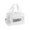White, variant on Gym Bag Overnight Bag Training Bag Sport Bag with Shoe Compartment Large Capacity Travel Bag Swim Bag Fitness Bag