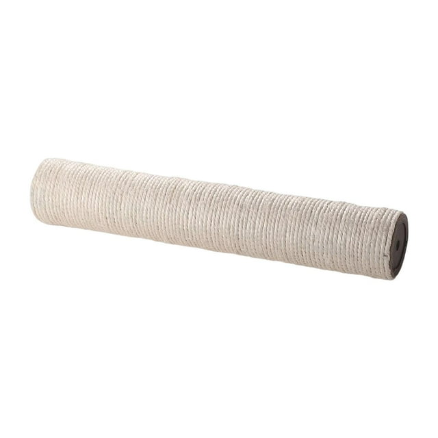 Destyer Replacement Sisal Rope Scratch Post Refill Pole for Cats Durable and Long-lasting white 40cmx8cm 1Set
