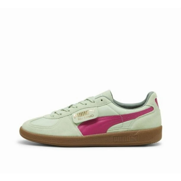 PU & MA Palermo OG Green Illusion-Garnet Rose-Gum men's shoes 383011 07