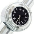 thumbnail image 3 of Reloj de Montaje de Manillar de Motocicleta de Aluminio 7/8 Pulgadas 22 Mm Cromo y Negro, 3 of 8
