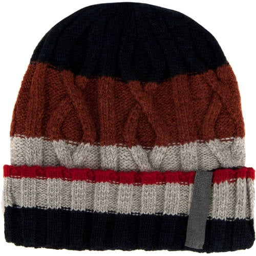 AERUSI Men or Womens Warm Knitted Patriot Beanie [All Season Style] [One Size Fits Most]