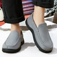 thumbnail image 2 of BERANMEY Moccasins Slippers for Men House Slippers Indoor Outdoor Plush Mens Bedroom Shoes with Hard Sole, 2 of 7