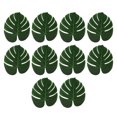 thumbnail image 4 of Wosthever 10 bolsas de hojas traseras de tortuga simuladas verdes para arreglos florales realistas, hojas de bambú con parte trasera de tortuga Tortuga grande espalda Le 13 pulgadas 10Conjunto, 4 of 6