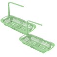 thumbnail image 1 of Oleegame 2PC Shower Soap Dish With Hook Adjustable To Fit Any Size Sink Large Capacity Storage Retractable Sink Storage Rack Towel Rack Green, 1 of 8
