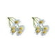 thumbnail image 2 of pstuiky 10 mini margaritas artificiales pequeñas flores de margarita flores de primavera falsas flores decorativas de imitación con tallos variedad para decoración del hogar., 2 of 6