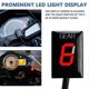 thumbnail image 3 of For Kawasaki Z1000 Z1000sx Z 1000 Sx 2010 2011 2012 2013 - 2016 Motorcycle Accessories Led 1-6 Gear Indicator Gear Display Meter, 3 of 5