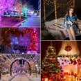 thumbnail image 5 of Hongchun 1 set Fairy String Lights battery Powered:10m 100LEDs Christmas Lights with Remote Control, Rope Lights for Indoor Outdoor Xmas Tree Decoration, 5 of 5