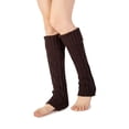 thumbnail image 2 of LAVA 5 Pairs Leg Warmer for Women Fashion Knitted Crochet Long Boot Socks Knee High Cable Knit Thermal Winter Sleeve Brown, 2 of 12