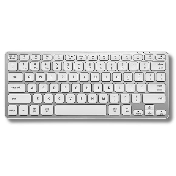 Macally Bluetooth Keyboard for Mac - Premium Multi Device Keyboard - Compatible Apple Wireless Keyboard for MacBook Pro/Air, iMac, iMac Pro, Mac Mini, Mac Pro, iPad, Laptop, and PC
