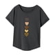 thumbnail image 3 of Camiseta para Mujer Verano Mujer Cuello Redondo Manga Corta Top para Viajes en la Playa XL, 3 of 7