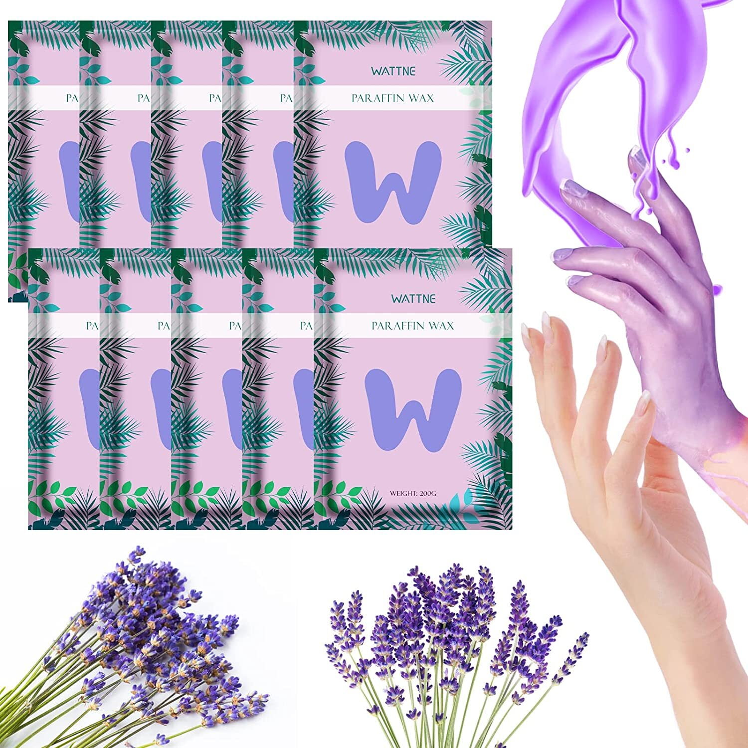 WATTNE Paraffin Wax Refills 4.4 lbs Use in Paraffin Wax Machine for