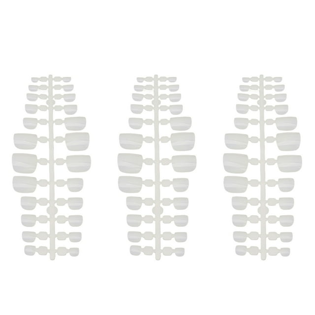 False Toenails Full Cover, 240pcs Breathable DIY Fake Toenails Full Cover For Home Natural,Transparent