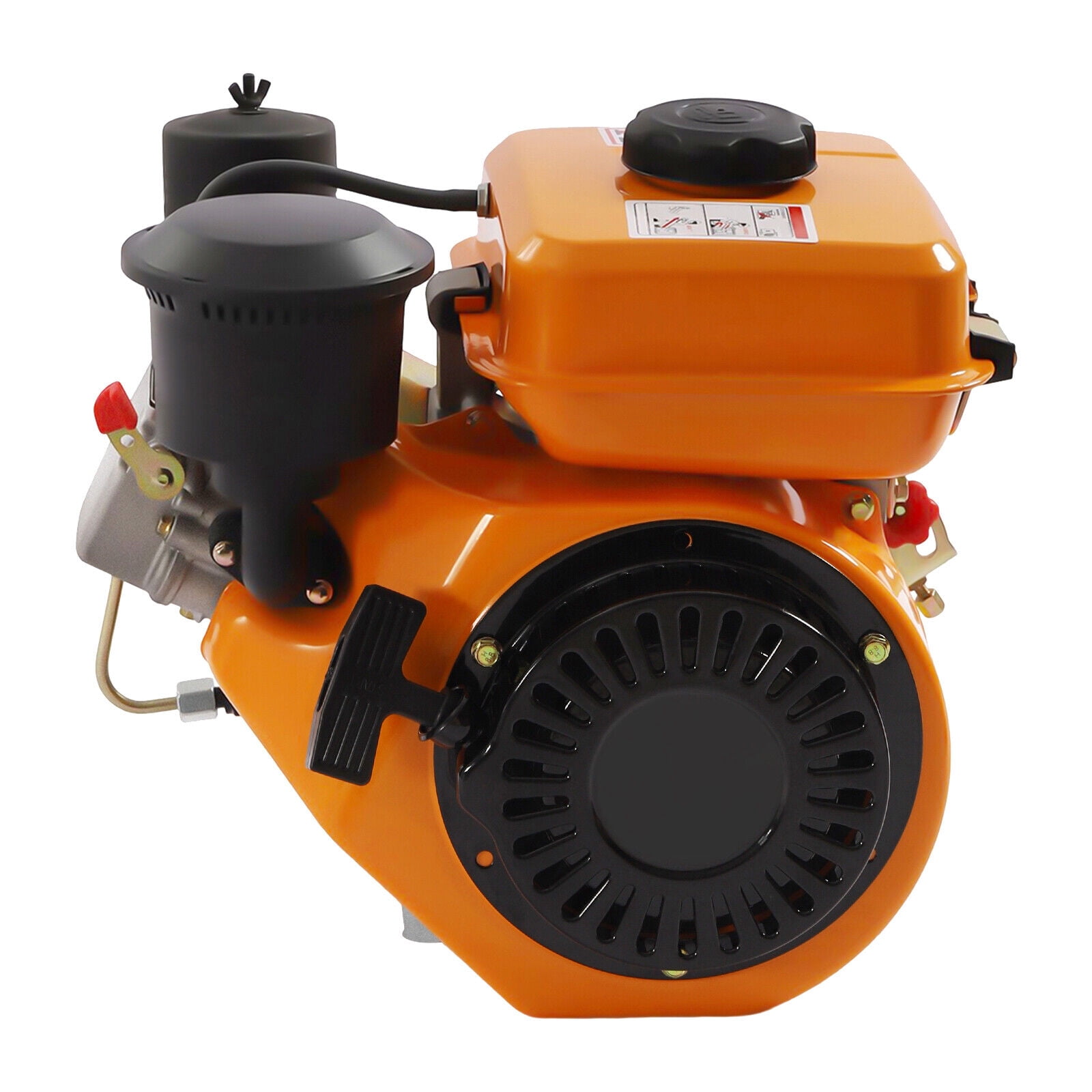 Diesel Engine 196cc Air Cooled Horizontal Single Cylinder Engine  2.2KW
