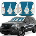 thumbnail image 1 of Wukai Nurse Doctor Gnomes Car Front Windshield Sun Shade,Sun Visor Shield Block Automotive Interior Protector Blocks UV Rays-Large, 1 of 6