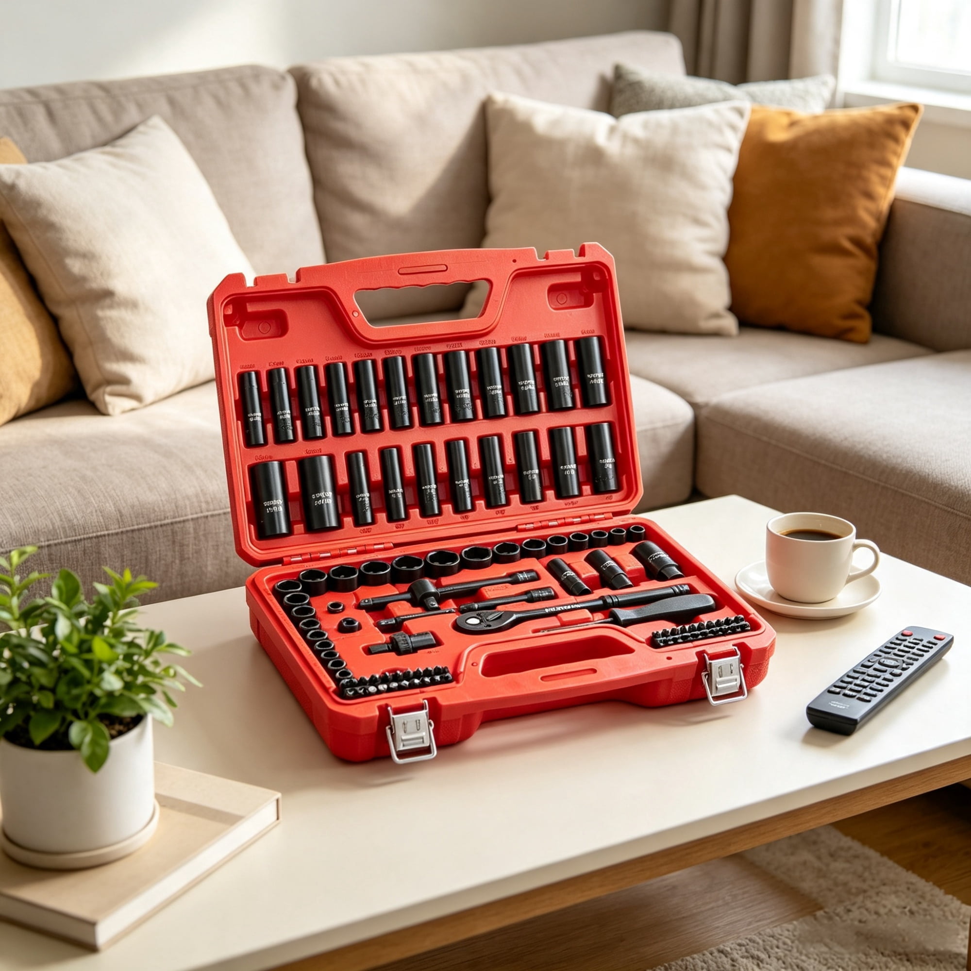 3/8" Drive 96-Piece Impact Socket Set