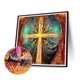 thumbnail image 2 of Cuadros Decorativos 5D bricolaje taladro redondo completo diamante pintura Cruz dorada Kit hogar decoración arte artesanía DQrwqpou Nuevos Originales, 2 of 9