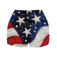 thumbnail image 5 of XIAfhje Shorts For Women Independence Day High-Waisted Womens Shorts Lightweight Shorts Casual Short Pants Comfy Shorts Hot Pants Beach Vacation Shorts Trendy Lounge Clothes, 5 of 6
