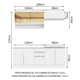 thumbnail image 3 of Cocina Integral Completa Modular Madesa Glamy 200cm Blanco 09, 3 of 10