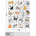 thumbnail image 2 of Cute Cat Blanket Animals Pet Pattern Gifts for Cat Lovers Soft Lightweight Flannel Throw Blankets for Kids Adults 60"x50", 2 of 6